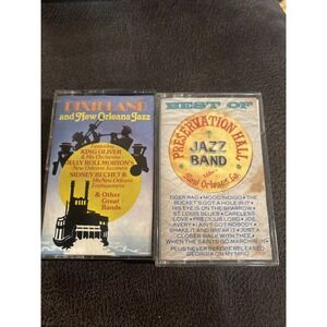 Lot Of 2 Tapes-Best of Preservation Hall Jazz Band  And Dixieland